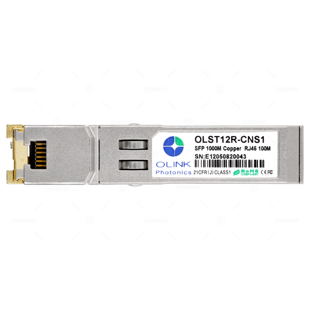 OLST12R-CNS1 OLINK 1000BASE-T SFP 1.25G RJ-45 100M COPPER TRANSCEIVER -
